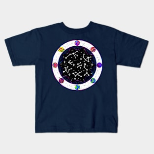 Constellation Orbit Kids T-Shirt